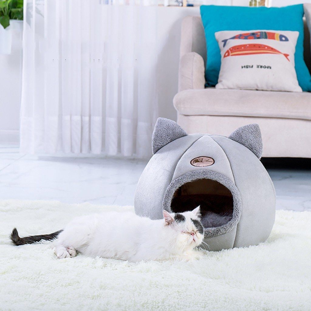 ComfyHouse™ - Niche pour chat ultra confortable - CHATFIDEL